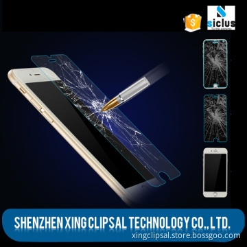 Competitive Price Hardness Hydrophobic Ultra Thin 0.26mm Tempered Glass Screen Protector for iphone7